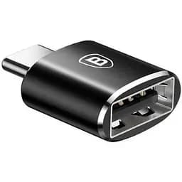 Адаптер Baseus USB Female To TypeC Male Adapter Converter Black