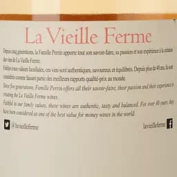 Вино La Vieille Ferme Perrin et Fils, рожеве, сухе, 13%, 0,75 л - мініатюра 3