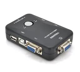 KVM Свитч 2-портовый VEGGIEG K201, переключатель USB, VGA сигнала - мініатюра 2