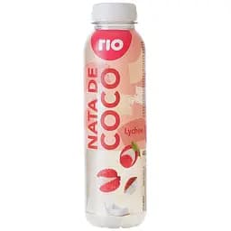 Напій Rio Nata de coco з ферментованим кокосом та лічі 0.4 л								