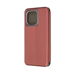 Чехол-книжка для Motorola G86 5G, G-Case, бордовый, кожаный чехол-книжка из экокожи (PU) и TPU, с магнитом, с подставкой и вместительным кардхолдером, противоударный, защита всего корпуса, ArmorStandart (ARM86941) - мініатюра 2