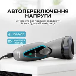 Електробритва CECOTEC Bamba PrecisionCare Titanium PerfectCut - мініатюра 9