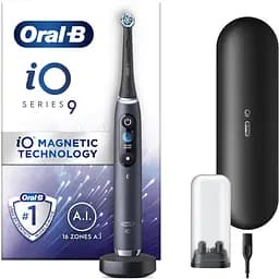 Електрична зубна щітка Oral-B iO Series 9N IOM9.1B2.2AD, 3758 Black Onyx