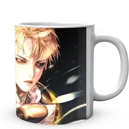 Кружка GeekLand Ванпанчмен One Punch Man Дженос OPM 02.22 330 мл белая