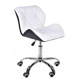 Кресло на колесах Бело-черный (333261)