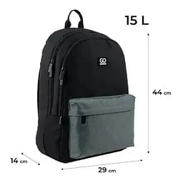 Рюкзак GoPack Education Teens GO24-140L-4 сірий (4063276114297) - мініатюра 2