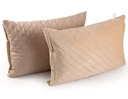 Чохол на подушку Руно 50х70 VeLour "Beige ромб" 382.55_Beige ромб - мініатюра 3