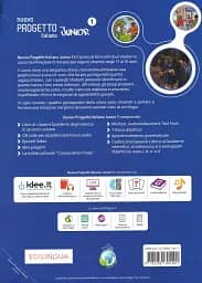 Progetto Italiano Junior Nuovo 1. Libro & Quaderno + audio + video (QR code) - мініатюра 2