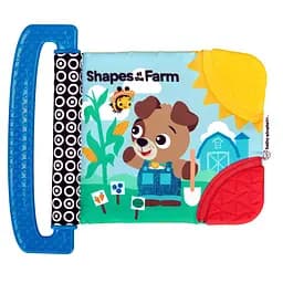 Игрушка-книга мягкая развивающая Baby Einstein Shapes at the Farm