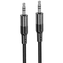 Кабель Hoco Spirit transparent AUX audio cable UPA27 1.2 м - мініатюра 2