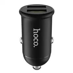 Автомобільний зарядний пристрій Hoco Z30 Car Charger 2USB 3.1A (Black) [69326] - мініатюра 4