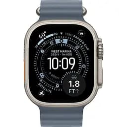 Смарт-годинник Apple Watch Ultra 3 49mm Natural Titanium Case with Anchor Blue Ocean Band (MEWH4) [145304] - мініатюра 2