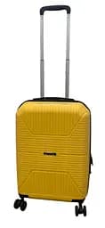 Валіза мала для ручної поклажі Worldline Airtex 291 поліпропілен S Жовтий - мініатюра 2