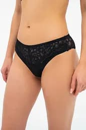 Жіночі трусики NATALI 004 25 02 Effetto Lingerie чорний 40/M