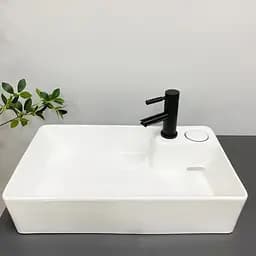 Умивальник VBI Altamura M white на пральну машинку VBI-016001, Білий