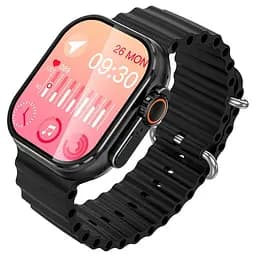 Умный смарт-часы телефон LEMFO B33 с камерой черный (18752)