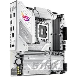Материнська плата Asus Rog Strix B860-G Gaming WIFI s1851 B860 4xDDR5 M.2 DP HDMI USB Type-C Wi-Fi BT mATX білий - мініатюра 2