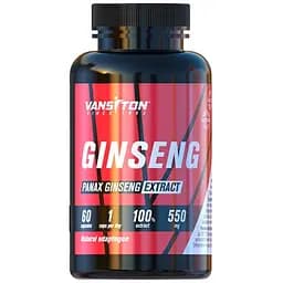 Натуральная добавка Vansiton Ginseng, 60 капсул