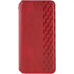 Чохол-книжка Rubic Leather Case для Redmi Note 13 Pro 5G/Poco X6 5G Red [120837]