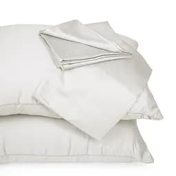 Літній постільний комплект MirSon Line Satin Premium Moko White Thinsulate Сімейний (2200010976359) - мініатюра 6
