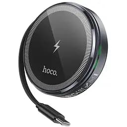 Бездротовий зарядний пристрій Hoco CQ18 магнітний + Watch сірий
