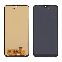 Дисплей Motorola XT2045 Moto G8 чорний + рамка