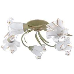 Люстра стельова Brille флористика E14 60W G (LK-206S/5)