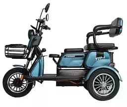 Електроскутер Триколісний Crosser TR1 Pro (1200W, 72V, 24Ah) Синій - мініатюра 2