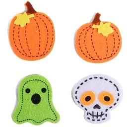 Набір наліпок Yes! Fun Halloween А нам не страшно 12 шт. фетр (974478)