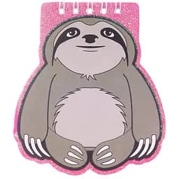 Блокнот на пружинці Offtop Лінивець, сірий (860257)