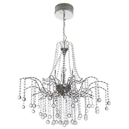 Люстра подвесная Brille галогенная хрустальная G4 20W CH (BCL-167S/15)