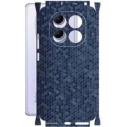 Захисна плівка StatusSKIN для Xiaomi Redmi Note 14 Pro 4G Корпус Вініл Соти сині