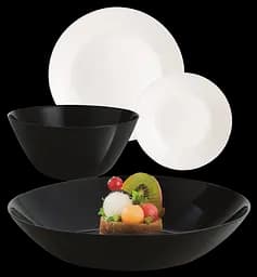 Сервіз Luminarc Lillie Black&White, 19 предметів (7119988)