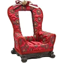 Підставка під біжутерію з дзеркальцем крісло 15х11.5х9 см (1126)