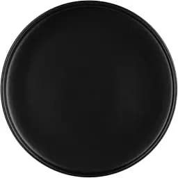 Тарелка обеденная Ardesto Trento, 26,5 см, черная (AR2926TB)
