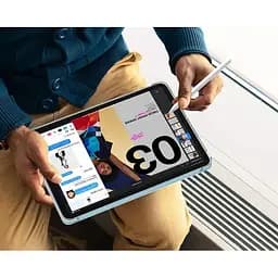 Чохол-книжка BeCover Tri Fold Hard для Apple iPad Air 4 10.9 2020/2021 Light Blue (709658) - мініатюра 6