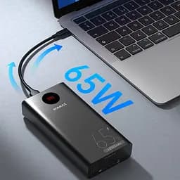 Акумулятор портативний зовнішній Romoss 40000mAh PEA40 Pro PD 65W (PEA40-282-2183H) - мініатюра 7
