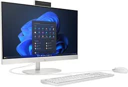 Моноблок 23.8'' HP ProOne 240 G10 i7-1355U/16Gb/SSD512Gb/K&M/Cam/WiFi/W11P/Shell White/2y.w - мініатюра 2