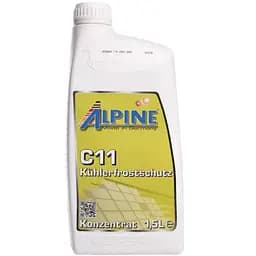 Антифриз Alpine C11 Кuhlerfrostschutz Концентрат зелений 1.5 л