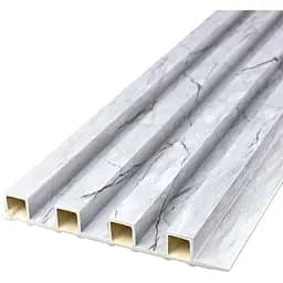 Рейка декоративна Wall Sticker WPC стінова 3000х160х23 мм Мармур SW-00001862