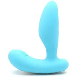 Вібропробка і масажер простати 2в1 KisToy Gordon Blue