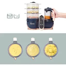 Пароварка-блендер Babymoov Nutribaby XL синий (A001127) - мініатюра 6