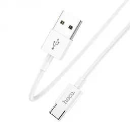 Кабель для заряджання USB на Type-C HOCO X64 3A Lightweight Білий - мініатюра 5