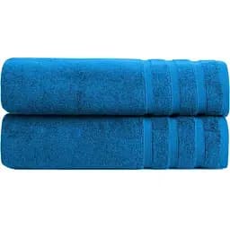 Рушник серветка махровий для ванної Ideia Косичка, 50х30 см, темно-синій (833331)