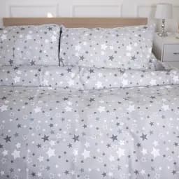 Підковдра MirSon Ranforce Elite 17-0660 Gray sky 110 x 140 см сіра (2200009620614) - мініатюра 3