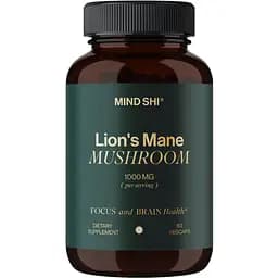 Їжовик гребінчастий Mind Shi Lion's Mane Mushroom 1000 мг 60 капсул