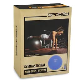 Гімнастичний м'яч для спорту з насосом Spokey 55х55 см fit0009136 - мініатюра 6