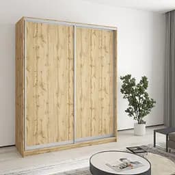 Шкаф-купе двухдверный MebelStar Стандарт AL 2ДСП 170x45x210 см Дуб тахо (MBS-3448)