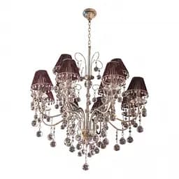 Люстра підвісна Brille з абажуром класична E14 60W CH (BCL-263S/12)