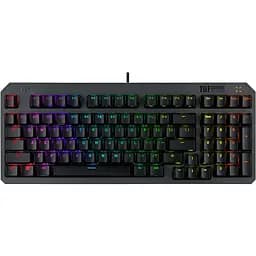 Клавиатура ASUS TUF Gaming K3 Gen II UKR Opti-Mech RGB Red Switches (90MP0390-BKMA00)